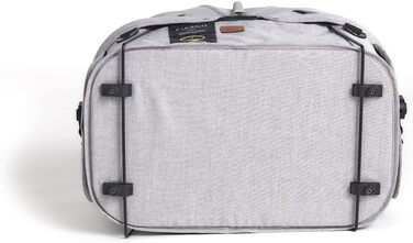 FIKAGO Сумка-переноска для собак та котів Sway – стильна, безпечна та складана переноска для тварин (Сірий Хаскі)