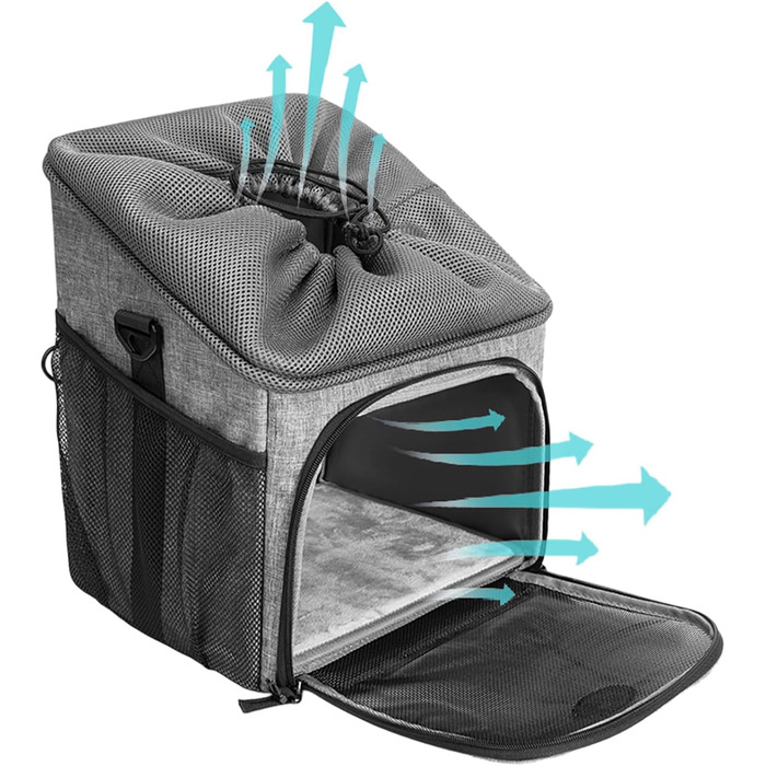 Кошик для велосипеда з собакою, знімні аксесуари - легкий, з сумкою, дихаючий, для покупок, походів у гори, подорожей, кемпінгу