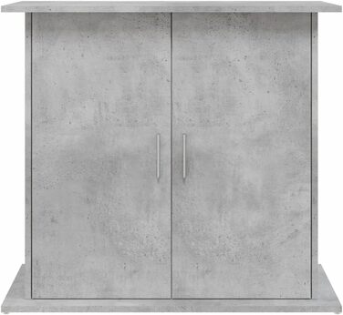 Тумба для акваріума Toshilian, бетонно-сіра, 81x36x73 см, ДСП