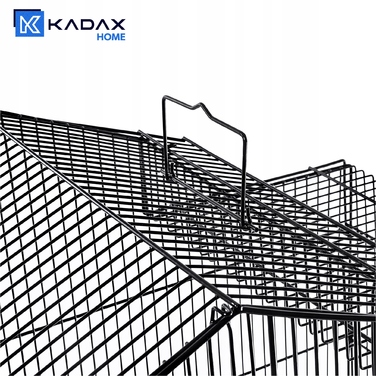 Клітка Kadax, 48 x 36 x 99 см, чорна