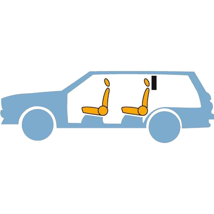 Перегородка/Сітка для VW Golf VII Variant Kleinmetall Masterline