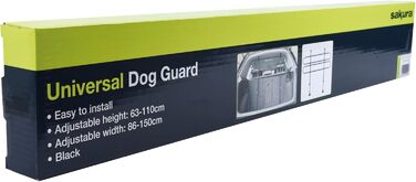 Захист для собак у багажник авто Sakura SS5260 - універсальний, легко встановлюється, для SUV, MPV, хетчбек