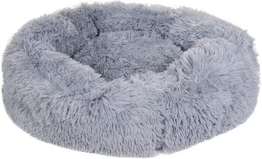 Ліжко для собак HKM Fluffy, сірий, 60x25 см