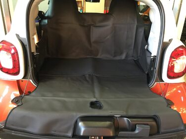 Килимок у багажник для собак MisterDotCom, чорний, Smart Fortwo 453