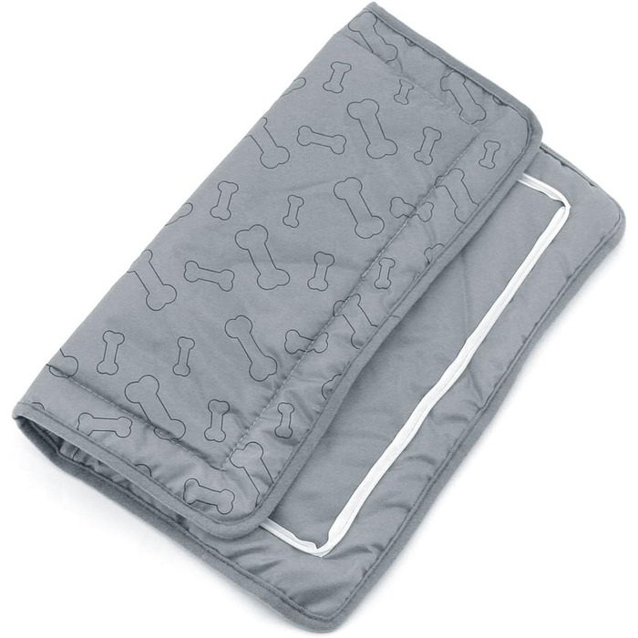 Переносний дім для тварин – ідеальний для котів та маленьких собак. Срібний колір (40,6 x 40,6 см)