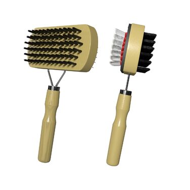 Набір щіток для собак та котів преміум-класу 3 в 1: щітка, зчесалка, гребінець | Для довгої, короткої шерсті, підшерстка