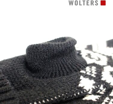 Вольтерс Норвегер: Пуловер чоловічий, 35 см, чорно-білий