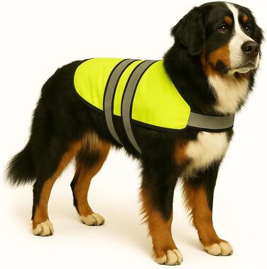 Зимний теплий накид для собак Flamingo Kimo – зелений, 30 см – водонепроникний, флісова підкладка, капюшон, клямки, отвір для шлейки – зелений (жовтий, 5XL)