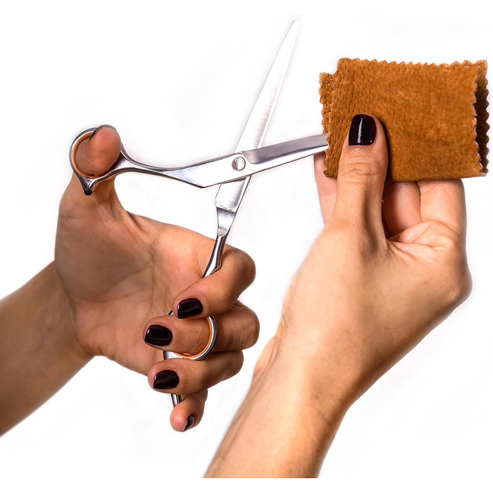 Набір професійних ножиць для грумінгу собак AEXYA Premium Lady 3SR, нержавіюча сталь, прямі та вигнуті леза для собак та котів