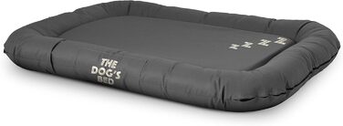 Преміум ортопедичне ліжко для собак, водовідштовхувальне, з ефектом пам'яті, знімні чохли, сірий колір (ZZZZZ), XL