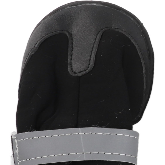 Чоботи для собак Zerodis чорного кольору (4 шт.) - водонепроникні, з антиковзаючою підошвою, теплі захисні чоботи для середніх та великих собак (XL, блакитний)