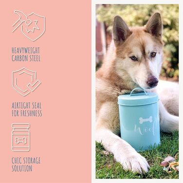 Банка для ласощів Park Life Designs Casper, 117 мл, блакитна