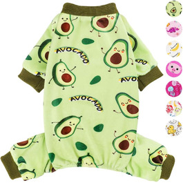 Піжама для собак: теплий комбінезон для Yorkie/Chihuahua, банан, зручний, XXS