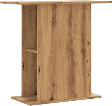 vidaXL підставка для акваріума, дуб Артизан, 36x75x72,5 см, ДСП