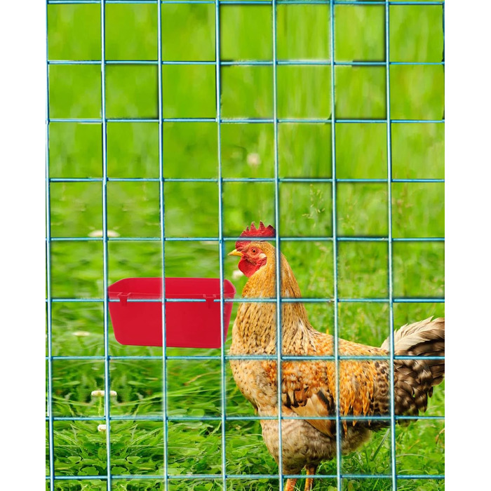 Годівниця-поїлка для клітки AMZSYLV 600 мл (26 шт.) сіра, для кроликів, птахів, котів, цуценят