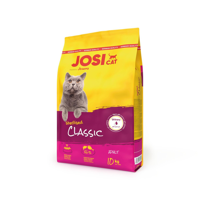 Сухий корм для стерилізованих котів JosiCat Sterilised Classic з птицею, 10 кг
