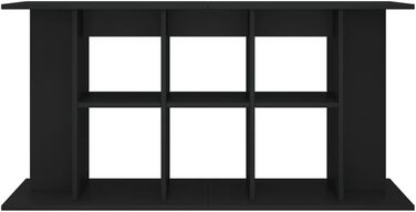 Тумба для акваріума Xichuzi 120x40x60 см, чорна, ДСП