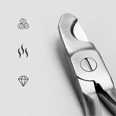 Кліпер для обрізання кігтів собак та котів - професійна прецизійна ножиця для догляду за домашніми тваринами