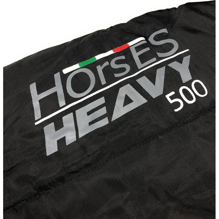 Зимова деки для коня, 500g, утеплена, м'яка, зручна, для стійла, чорна, 128 см