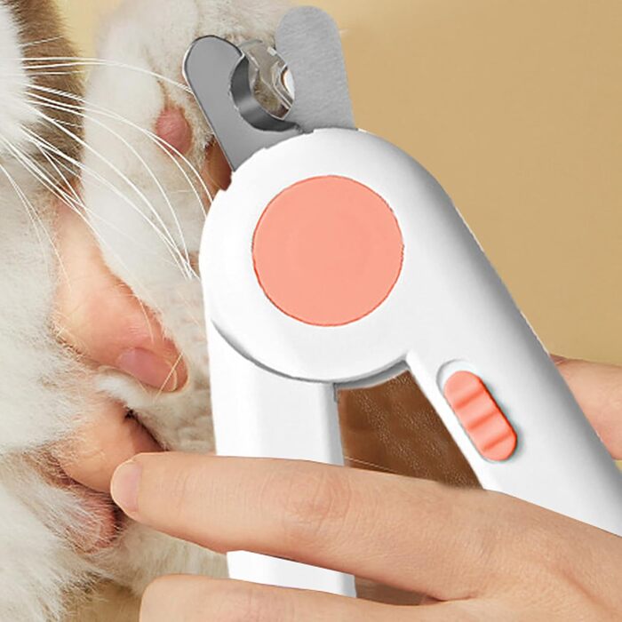 Ножиці для собак | Ножиці для обрізання кігтів собак, інструмент для догляду за лапами, шліфування для малих тварин, птахів, кошенят, обрізка кігтів для домашнього догляду за тваринами, рожеві