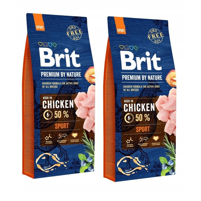 Сухий корм Brit для активних собак з куркою, 15 кг