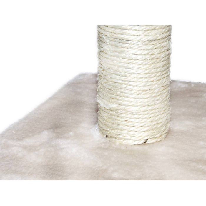 Високий когтеточка-комплекс із лежаком та стовпчиком для кігтів, вежа Pet HOBBY 101 — 160 см