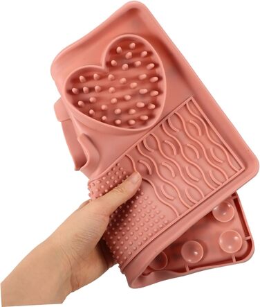 Гумова килимок для собак з присосками, неслизький, великий, силіконовий, для повільного годування, аксесуар для цуценят та собак