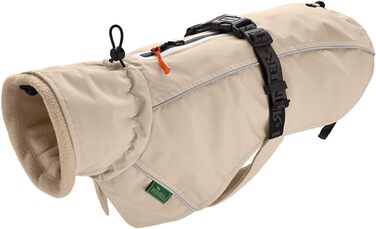 Теплий водонепроникний теплий накидка для собак HUNTER NORDBY, колір кремовий, розмір 55x55