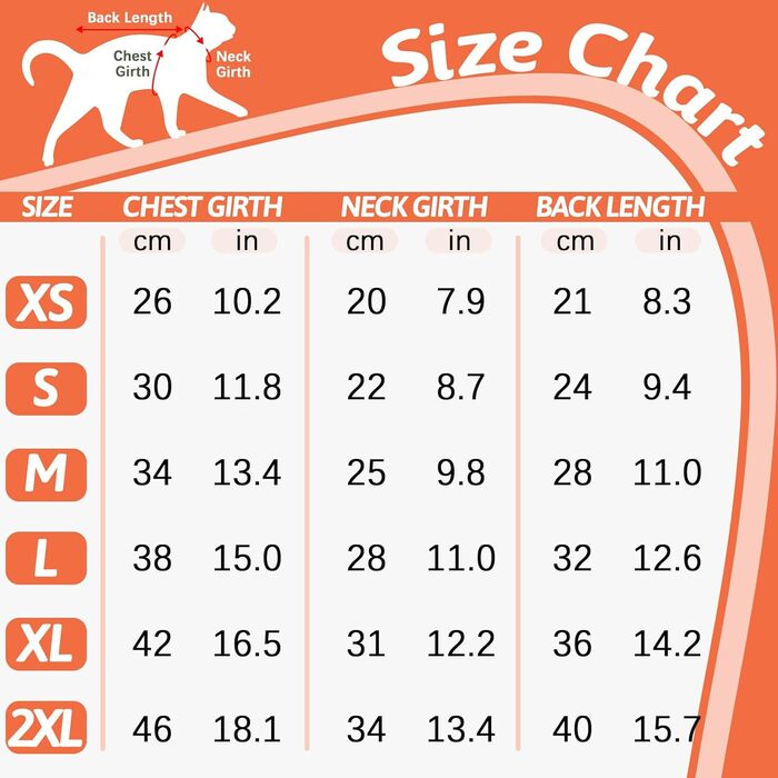 Флісовий пуловер для кота, теплий зимовий одяг для котів, комбінезон з високим коміром, теплий одяг для кошенят на осінь та зиму (AreeGrün, ) AreeGrün (S, Orange)