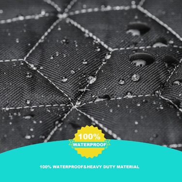 Чохли на сидіння для SUV від Bench Dogs: водонепроникні, зносостійкі, нековзні чохли на заднє сидіння для собак