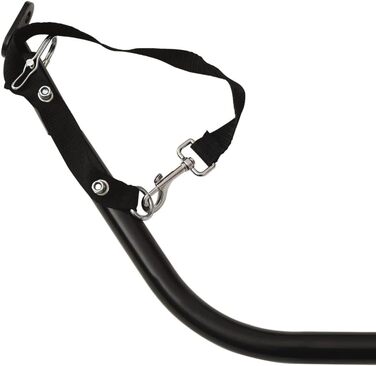 Причіп для велосипеда, вантажний, чорний, 122 x 53 x 33 см