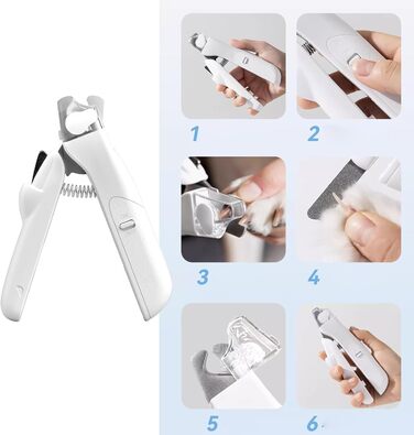 Триммер для собак з LED-підсвічуванням: професійний інструмент для догляду за кігтями