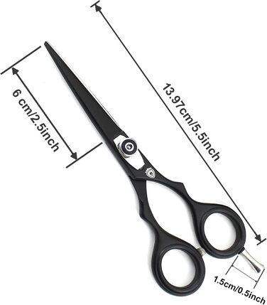 Професійні ножиці для перукарів/барберів Sharpy England, 14 см, японська сталь, точне налаштування