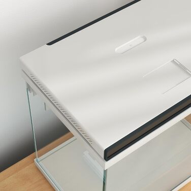 Акваріум PawHut 26 л з фільтром, LED-підсвічуванням, помпою для різних видів риб, 38x26x38 см