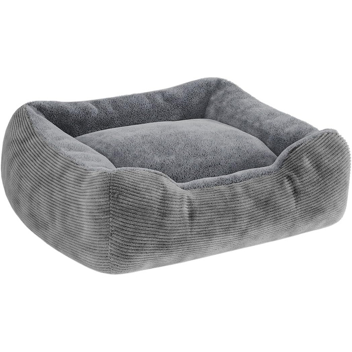Зручне ліжко для собак Skølm Eir з знімним чохлом, корзина для собак, миска для собак, подушка для собак, ліжко для собак, диван для собак 90x65 см