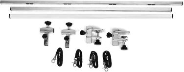 Стіл для грумінгу собак Jonlaki з регулюванням висоти, нержавіюча сталь, з петлею, підставка для грумінгу тварин, для маленьких та середніх собак та котів, 1,1 м