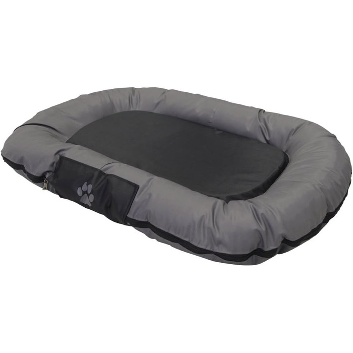 Подушка декоративна Nobby RENO Classic, чорна, 69x50x9 см