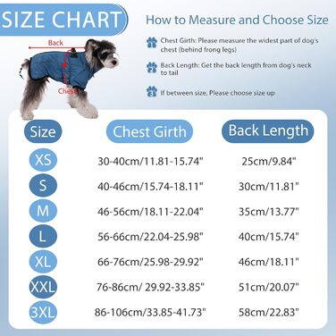 Теплий зимовий одяг для собак Savlot: водонепроникна куртка з флісовою підкладкою для малих, середніх та великих собак, XL, блакитна