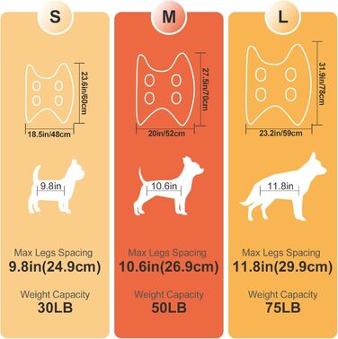 Набір для догляду за собаками MACUNIN: гамак, триммер для нігтів, аксесуари для купання (великий, чорний)