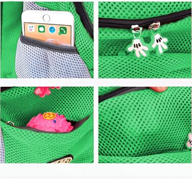 Рюкзак-переноска для собак та котів, до 10 кг, зелений, для подорожей та активного відпочинку