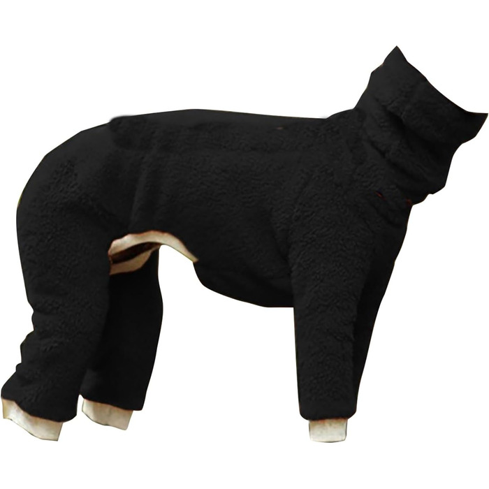Комбінезон для собак на флісовій підкладці, теплий, для Віппетів та Німецьких Вундерхундів, теплий одяг для сну, розмір XXL