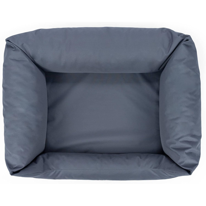 Ортопедичне собаче ліжко TrendPet Viscado сірого кольору, 100 см