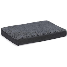 Ортопедичне ліжко для собак Beeztees Zira, темно-сірий, 75x50x9 см