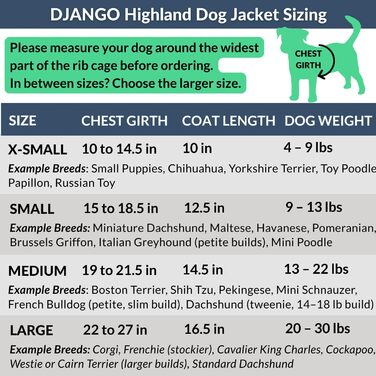 Водонепроникний дощовик для собак DJANGO Highland, оливковий, M (Medium), з капюшоном та отвором для шлейки