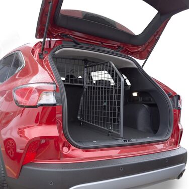 Сітка для собак Ford KUGA (2019-): захист та бар'єр для багажу, сталь, сірий колір