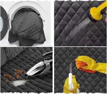 Захисний килимок для автомобіля Asato для собак та котів - водовідштовхувальний, з кишенею для аксесуарів