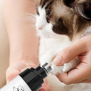 Електричний триммер для собак, пилка для нігтів, шліфувальник кігтів, USB зарядка, інструмент для грумінгу, тихий триммер для собак