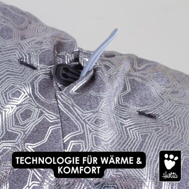 Hurtta Extreme Overall Winterjacke для собак (Blackberry, 25S) - тепла зимова куртка для собак