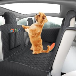 Захист для сидіння авто Tesla Model 3 Y S (2018-2023) - вологостійкий, антицарапинний, для собак