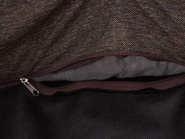 Ліжко для собак та котів, знімний чохол, корзина, подушка, лежанка, софа для собак, XXL 117x79 см, коричневий